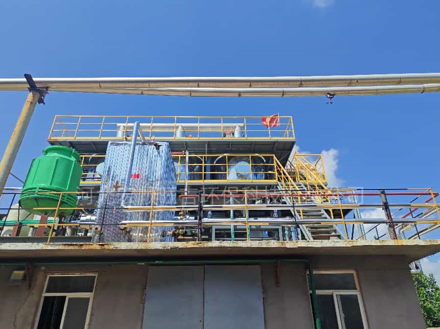 石家莊某化工廠-噴淋吸收+活性炭吸附回收項目